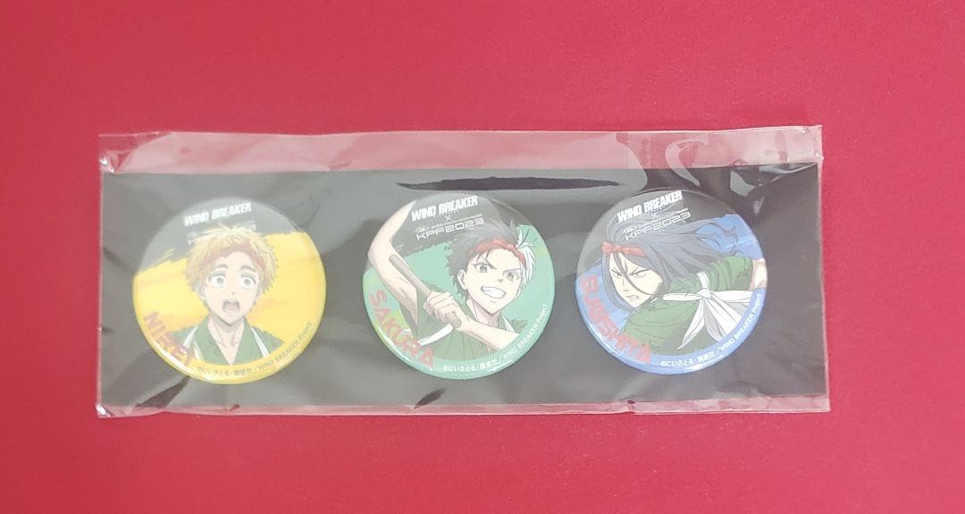 ウィンドブレイカー KPF 2023 缶バッジ セット IQ WIND BREAKER